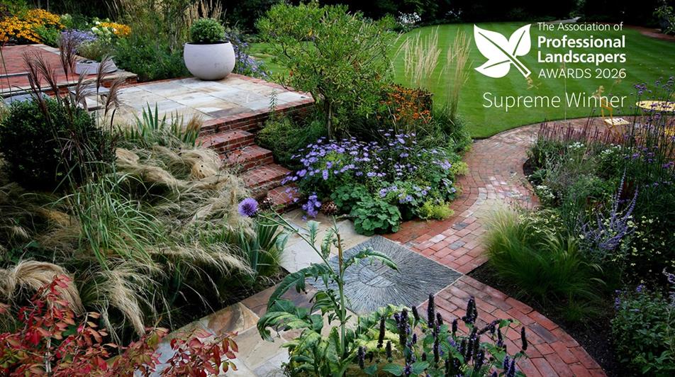 Berkshire Garden by Landform Consultants Ltd was the Supreme Winner at the APL Awards 2026